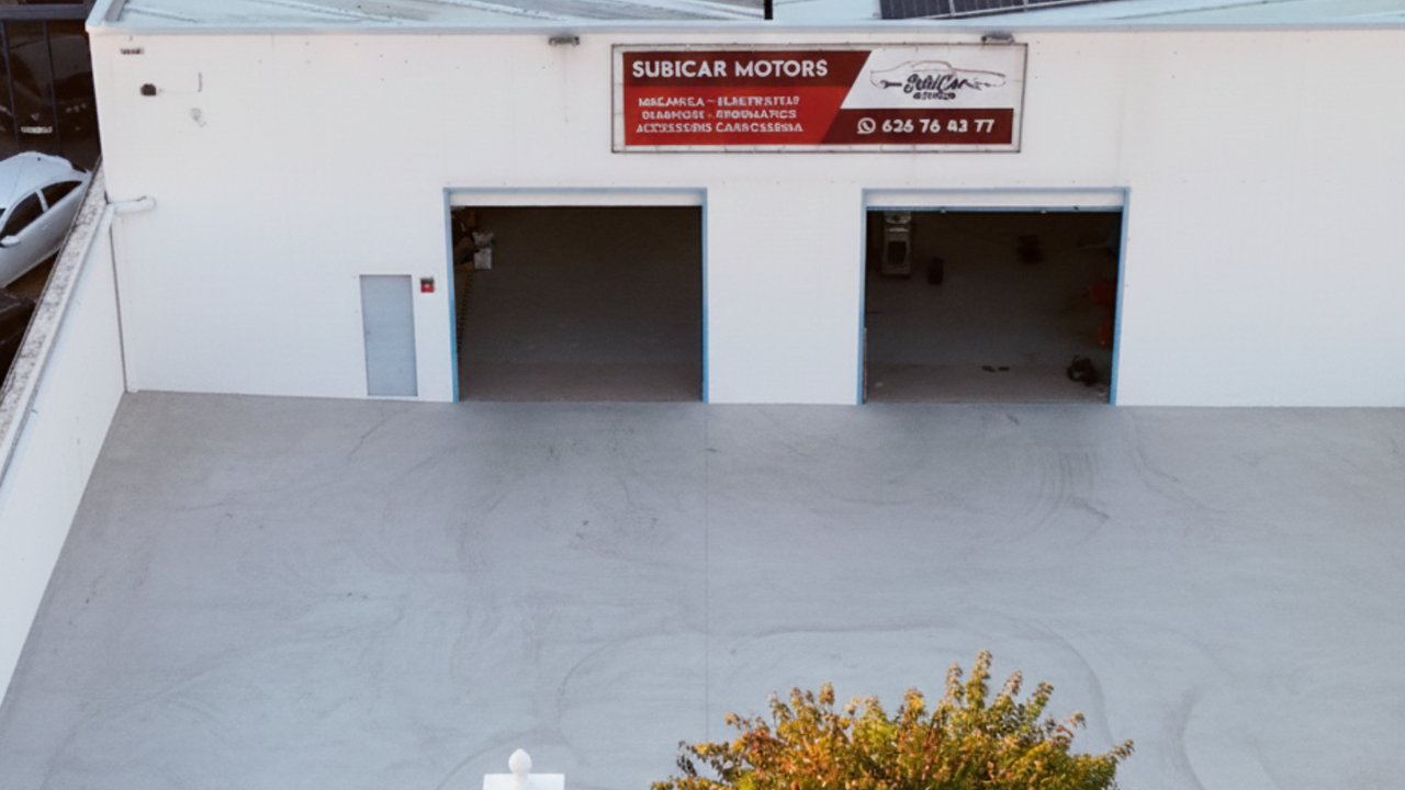 Fachada y accesos SubiCar Motors